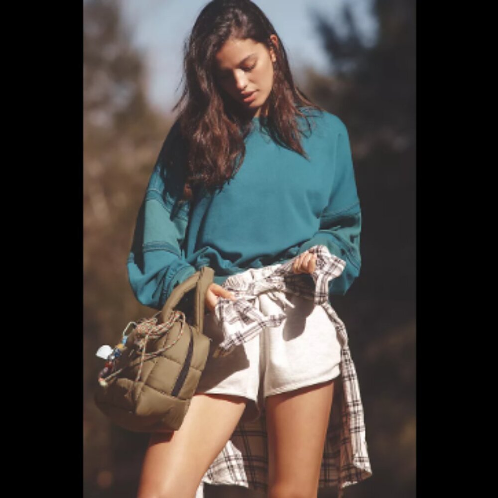 Brand New Women's by Anthropologie Daily Practice Boxy Pullover